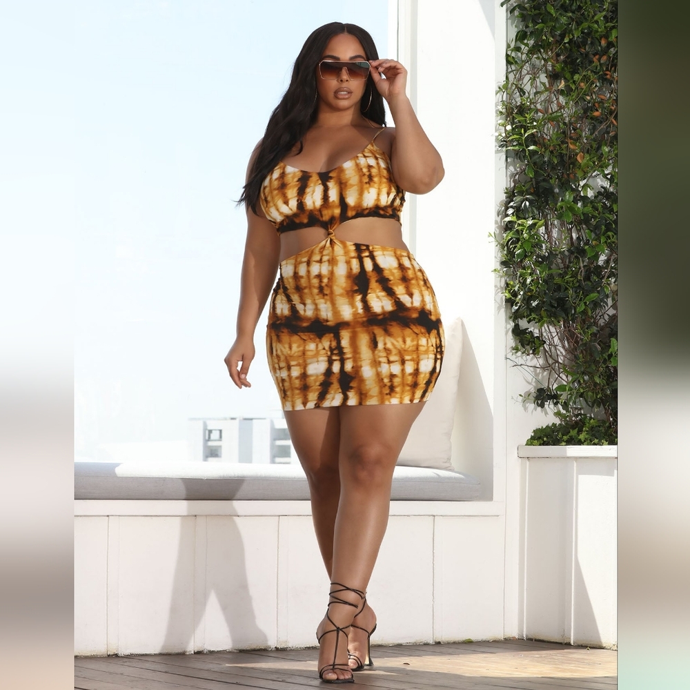 Fashion Nova Cut Out Dress